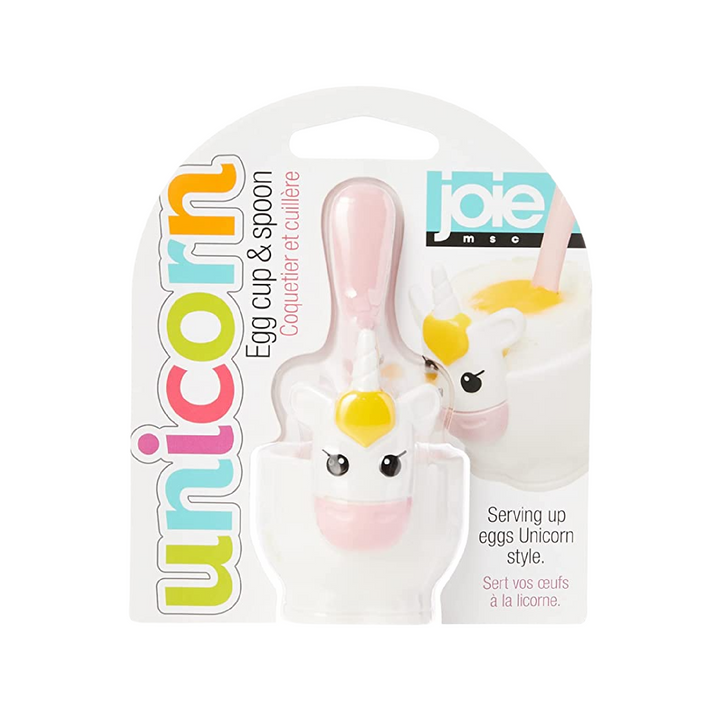 Joie Unicorn Egg Cup & Spoon Set