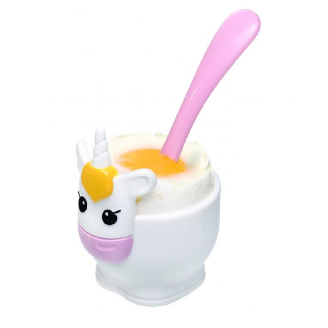 Joie Unicorn Egg Cup & Spoon Set