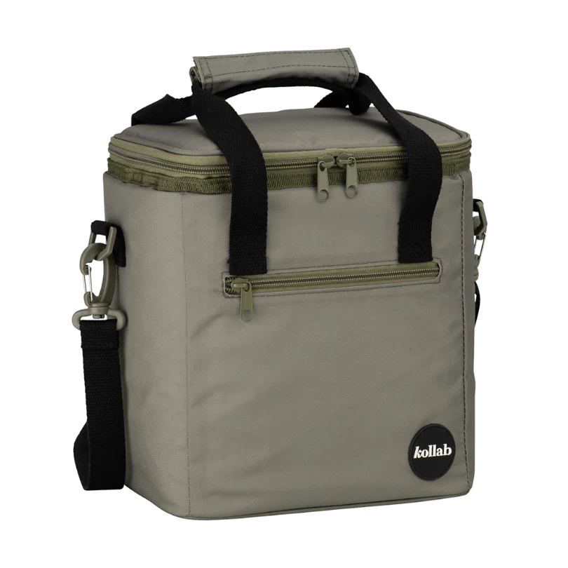 Kollab Mini Insulated Cooler Bag - Khaki Black