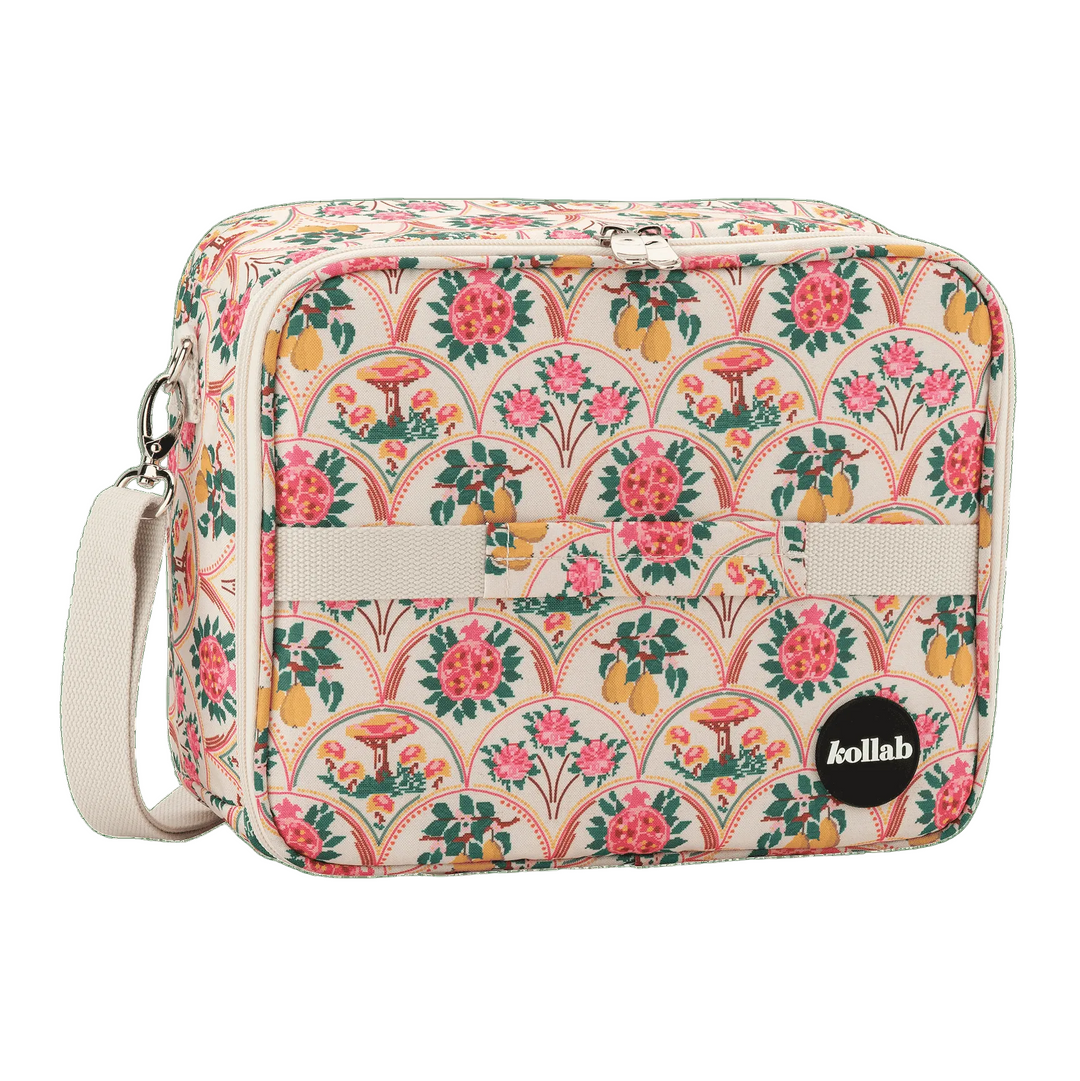 PRE- ORDER Kollab Insulated Bento Lunch Bag - Needlepoint Garden
