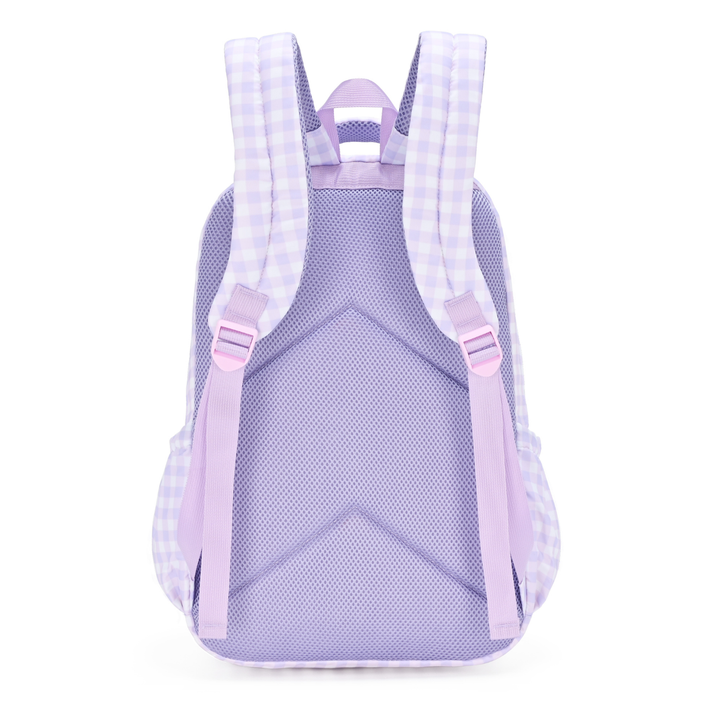 Kinnder Campus School Backpack 2.0 - Lilac Gingham