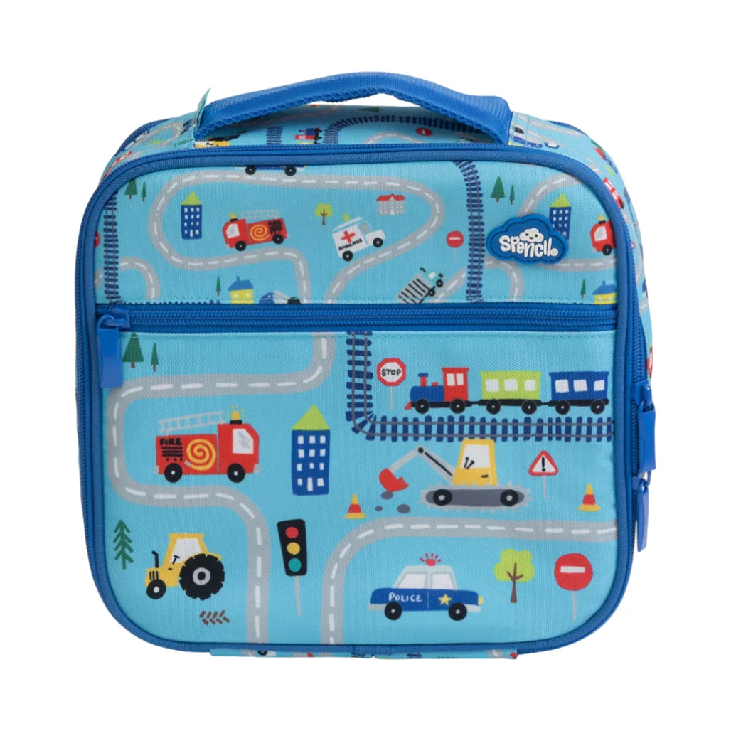 Spencil Little Cooler Lunch Bag + Chill Pack - Tiny Town