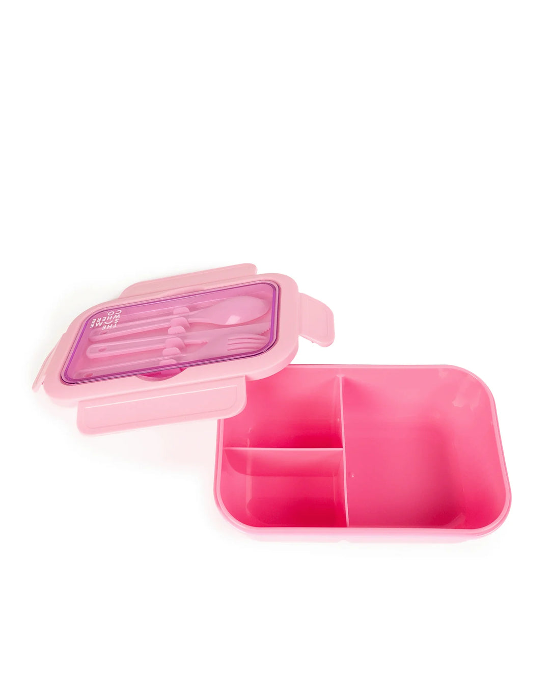 Bento Lunch Box & Cutlery - Cotton Candy