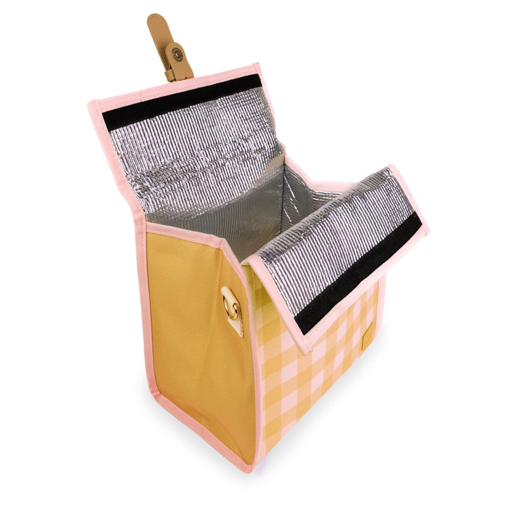 The Somewhere Co. Insulated Lunch Satchel - Rose All Day