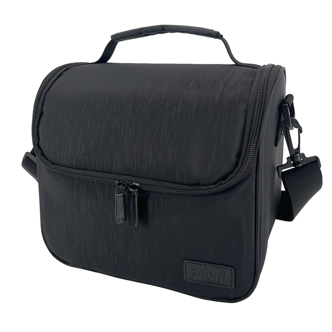 Sachi Insulated Lunch Tote - Black