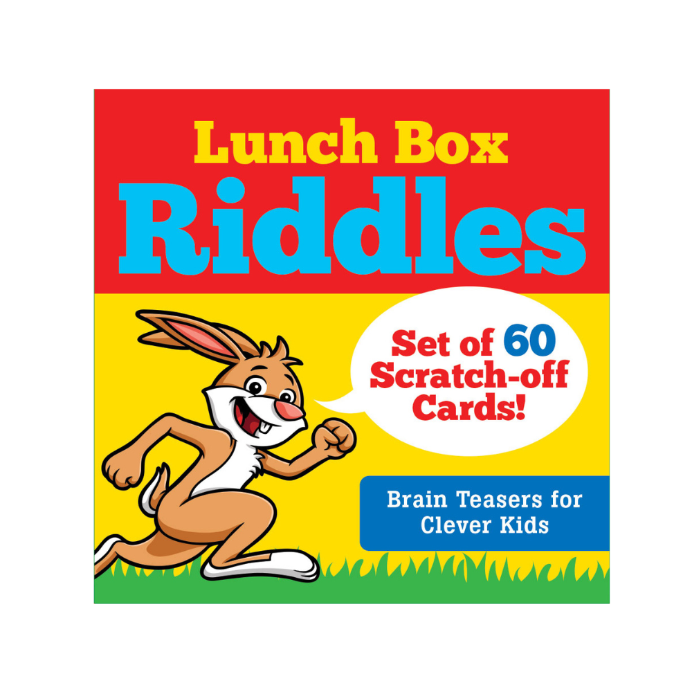 Lunch Box Note Cards - Scratch Off Riddles