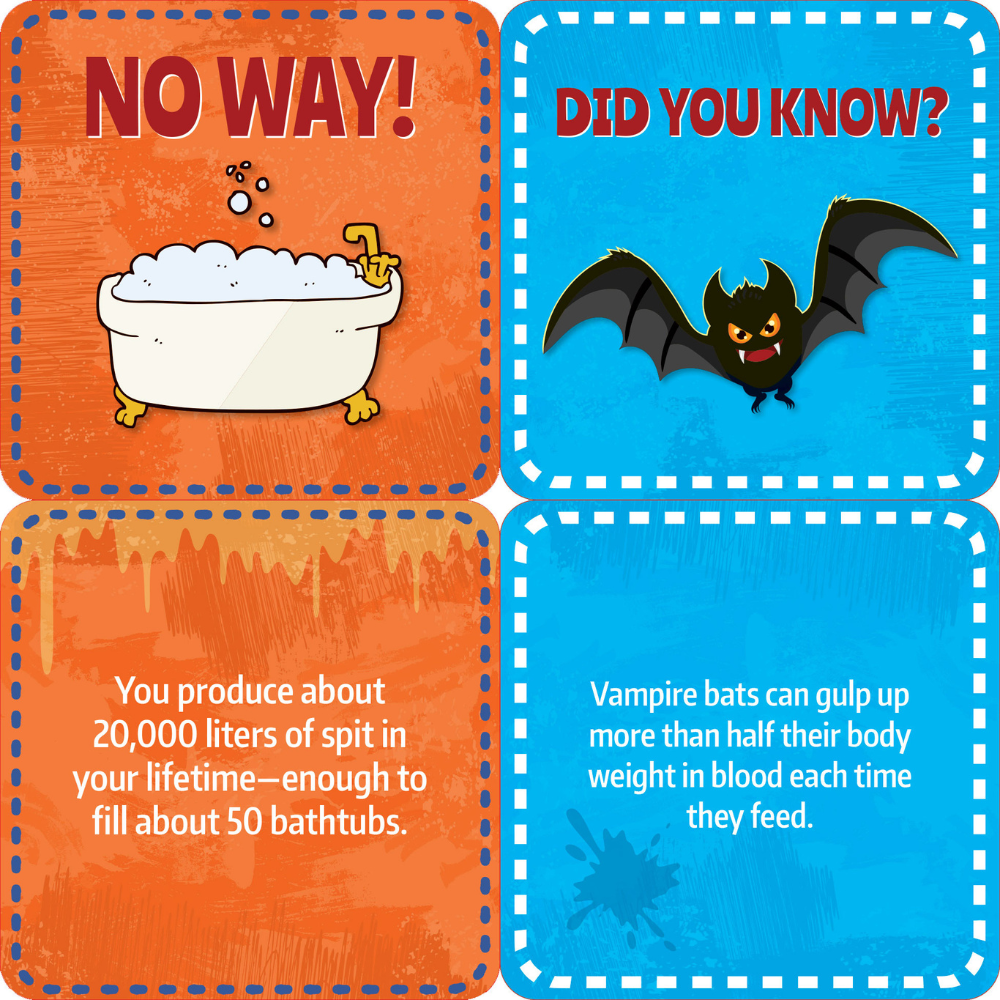 Lunch Box Note Cards - Gross Facts