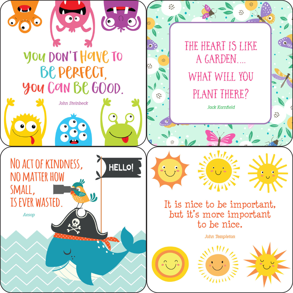 Lunch Box Note Cards - Kindness