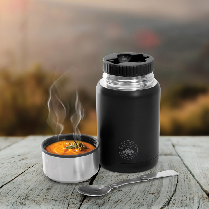 Maverick Insulated Food Jar with Spoon