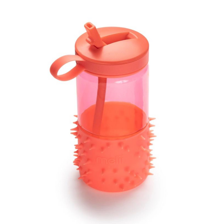 Melii Spikey Sensory Drink Bottle  - Pink