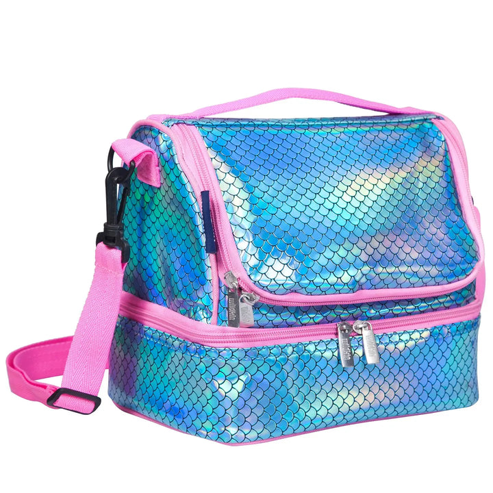 WIldkin Double Decker Lunch Bag - Mermaid Scales