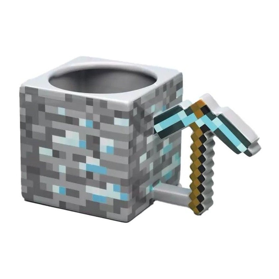 Minecraft Pickaxe Shaped Mug