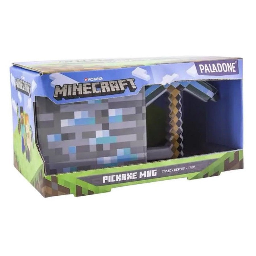 Minecraft Pickaxe Shaped Mug