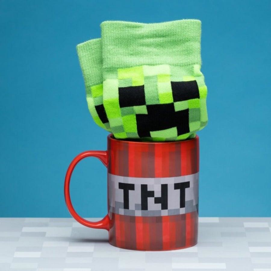 Minecraft Mug & Sock Gift Set