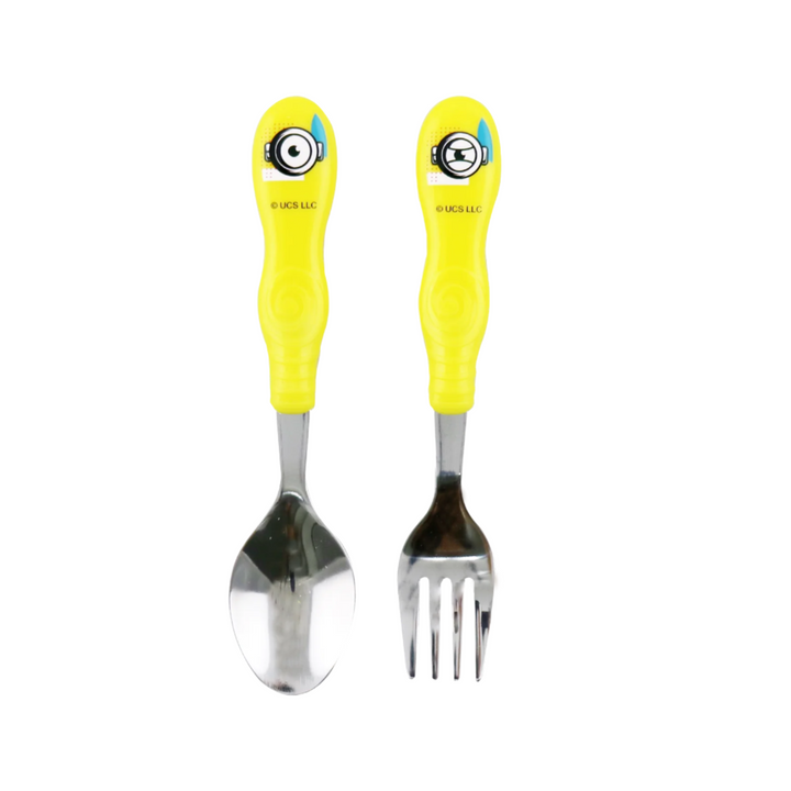 Minions Stainless Steel Cutlery Set - 2pc