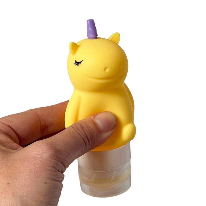 Yumbox Silicone Squeeze Bottles - Unicorn 3pk
