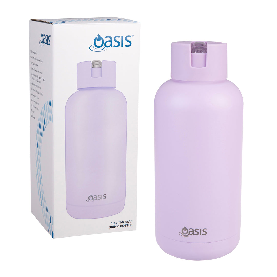 Oasis MODA Insulated Drink Bottle 1.5L - Orchid