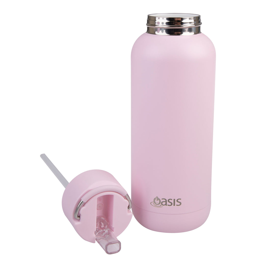 Oasis MODA Insulated Drink Bottle 1L - Pink Lemonade