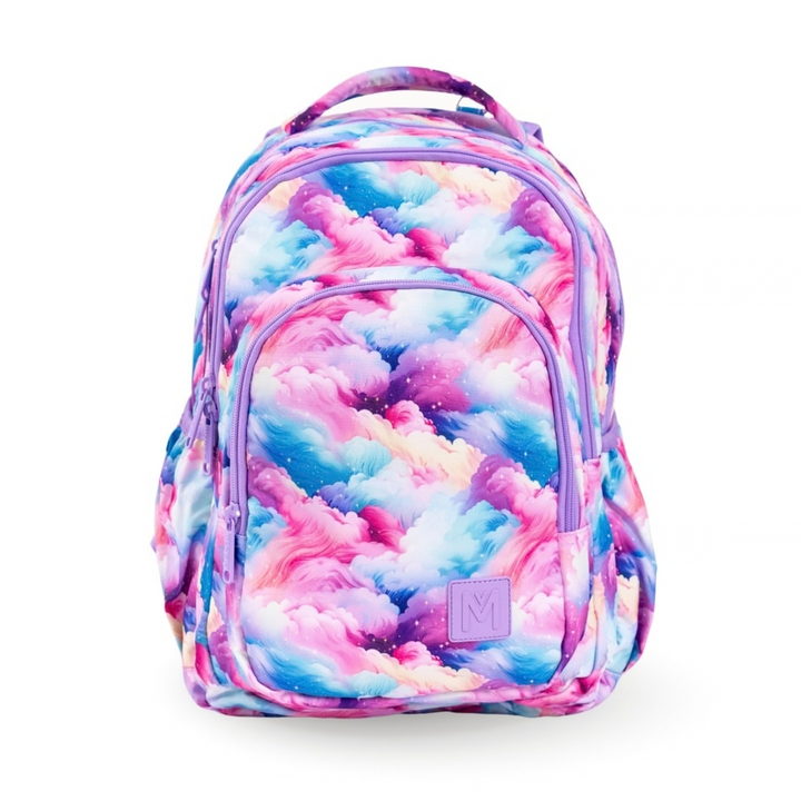 PRE-ORDER - MontiiCo School Bag - Candy Clouds