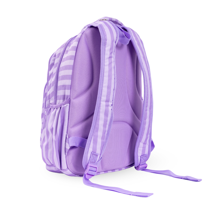 PRE-ORDER - MontiiCo School Bag - Lilac Stripe