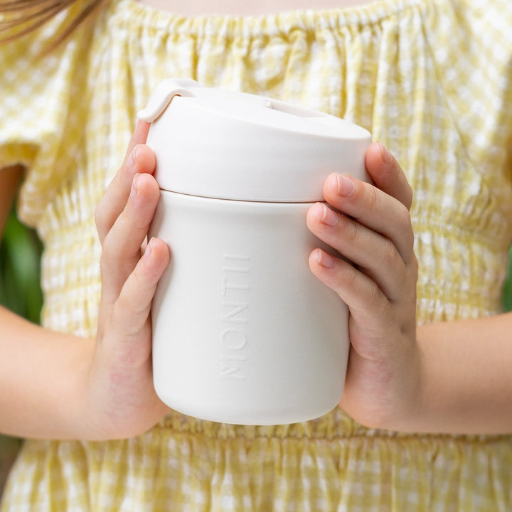 MontiiCo Roam Travel Cup - Cream - 260ml