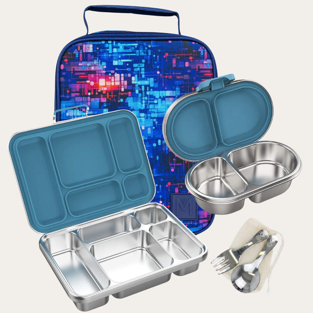 PRE-ORDER - MontiiCo + EverBento Lunch & Snack Bundle - Cosmos