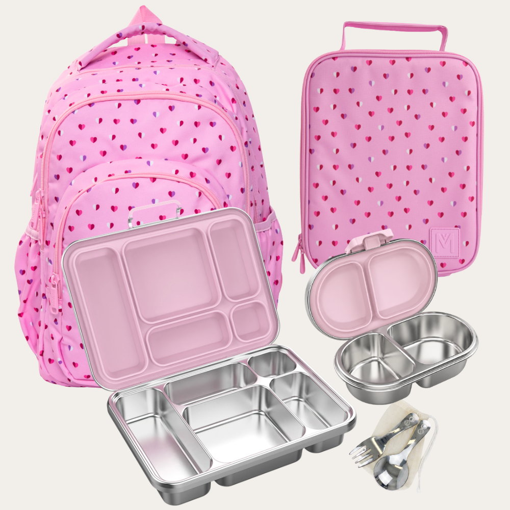 PRE-ORDER - MontiiCo + EverBento Back To School Bundle - Sweetheart