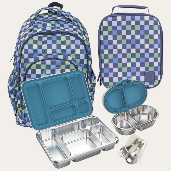 PRE-ORDER - MontiiCo + EverBento Back To School Bundle - Checkmate