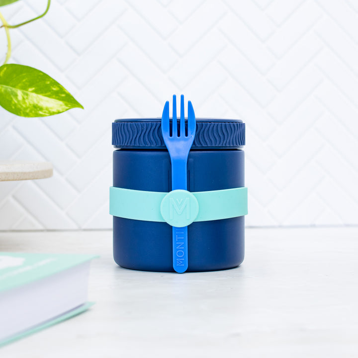 MontiiCo Insulated Food Jar - Regular - Navy