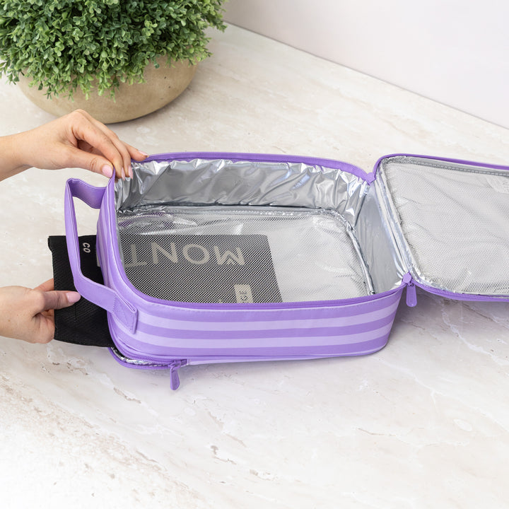 PRE-ORDER - MontiiCo + EverBento Back To School Bundle - Lilac Stripe
