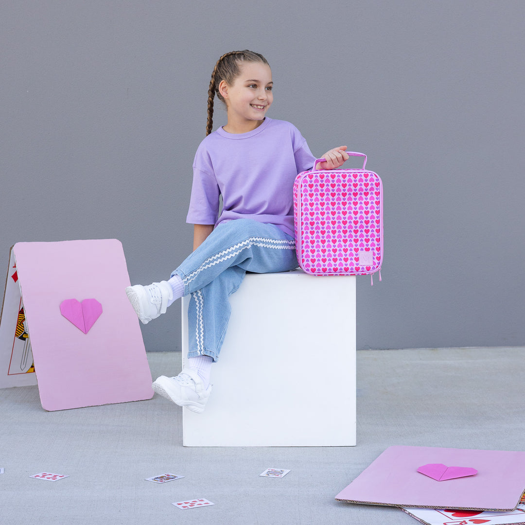 PRE-ORDER - MontiiCo + EverBento Lunch & Snack Bundle - Queen Of Hearts
