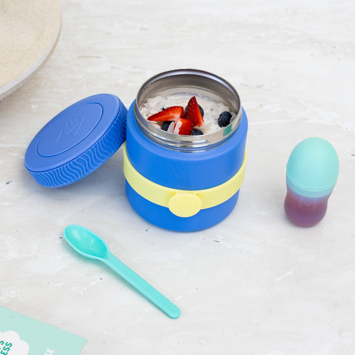 MontiiCo Silicone Sauce Bottle Set - Marine