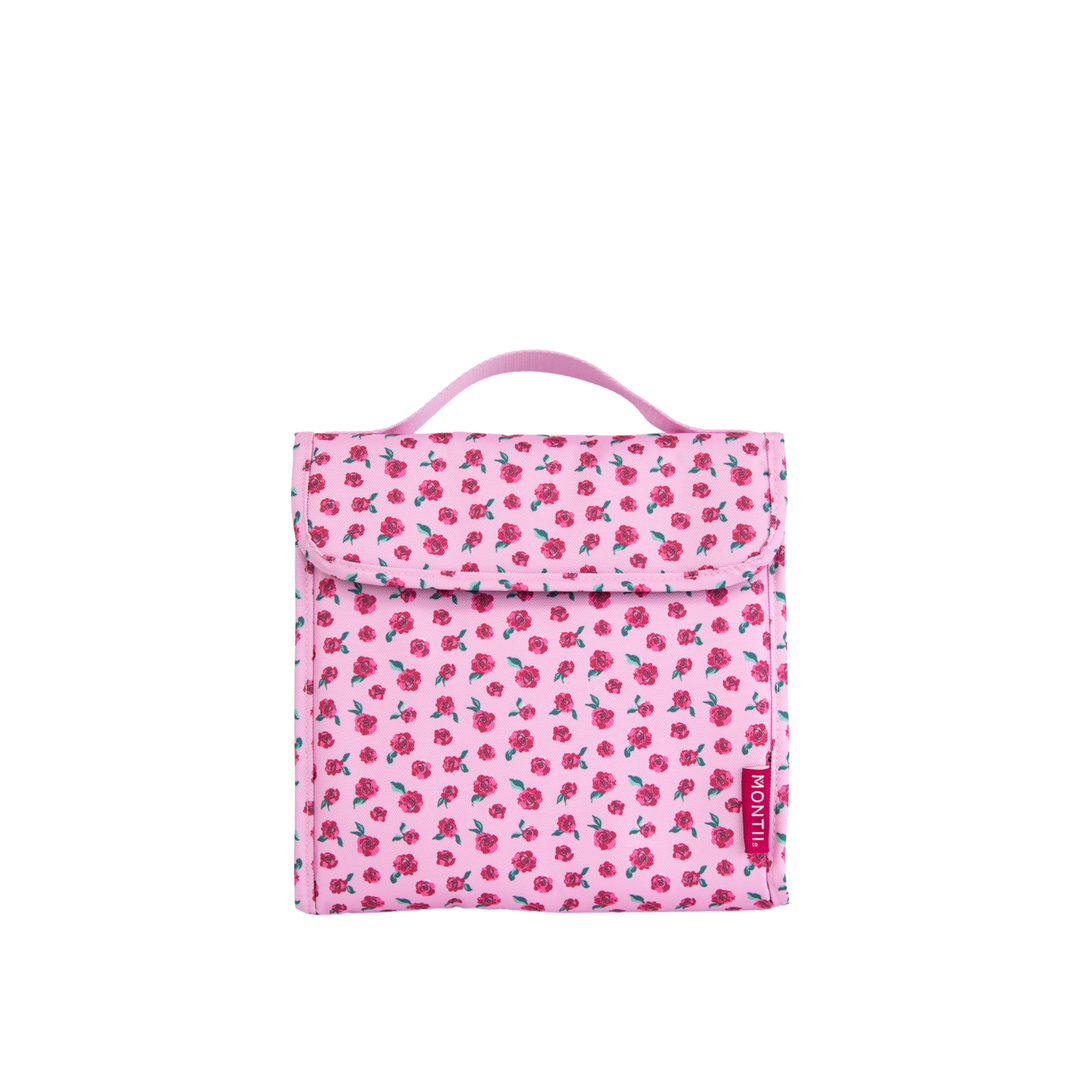 MontiiCo Insulated Lunch Carrier - Rose Garden