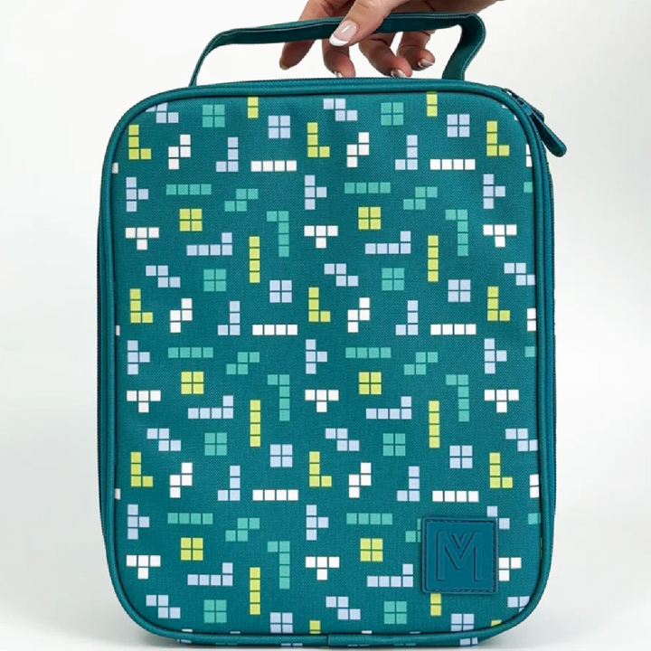 MontiiCo Large Insulated Lunch Bag & Ice Pack - Stacker