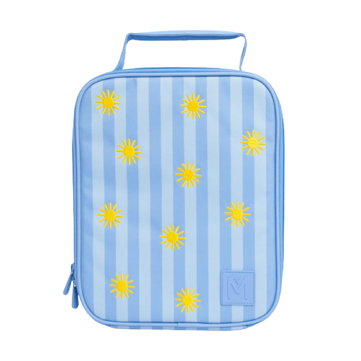 MontiiCo Large Insulated Lunch Bag & Ice Pack - Hello Sunshine