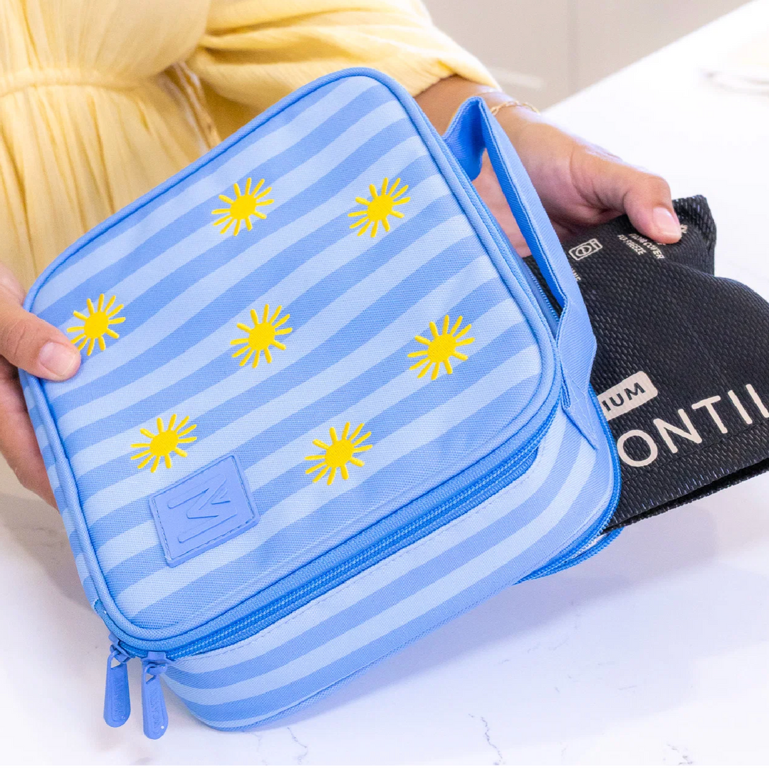 MontiiCo Insulated Medium Lunch Bag - Hello Sunshine