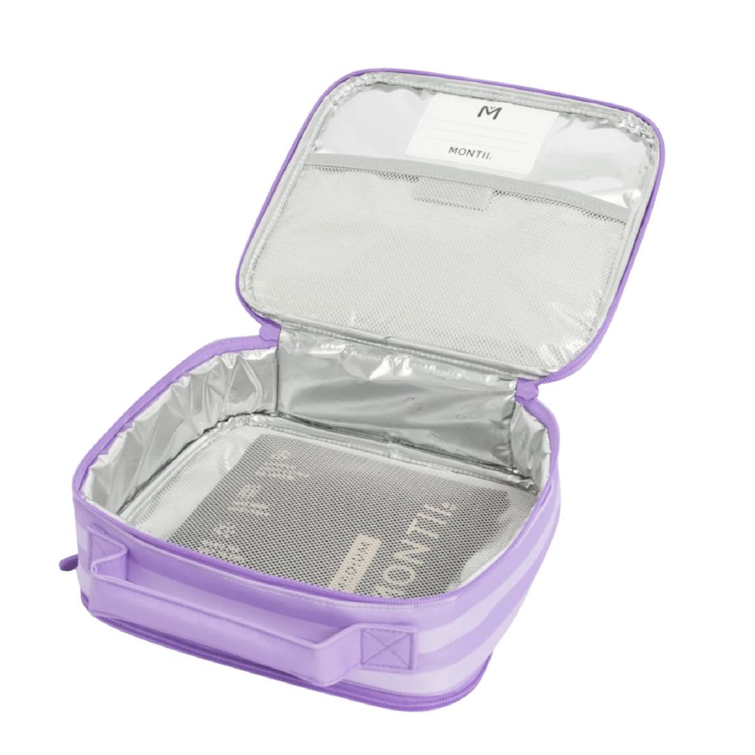 MontiiCo Insulated Medium Lunch Bag - Tiny Tulips