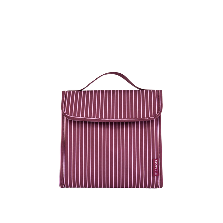 MontiiCo Insulated Lunch Carrier - Ruby Stripe