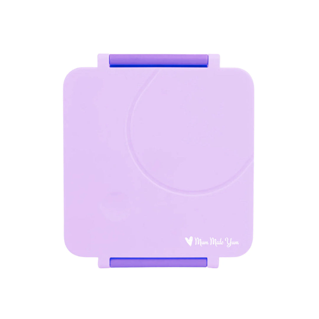 Mum Made Yum Maxi Bento Lunch Box + Food Jar - Purple
