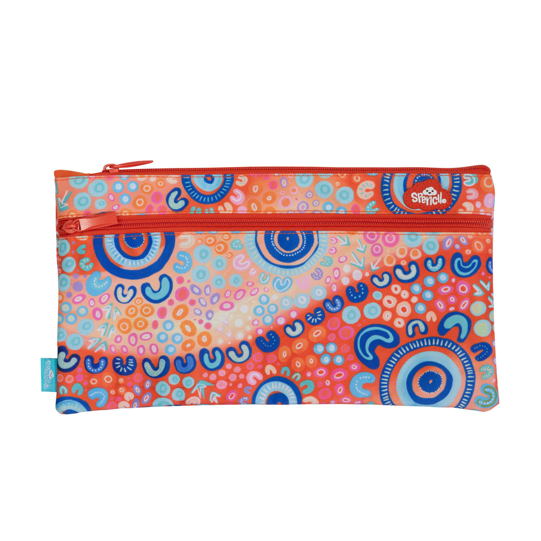 Spencil Twin Zip Pencil Case - Ngootypoorteen