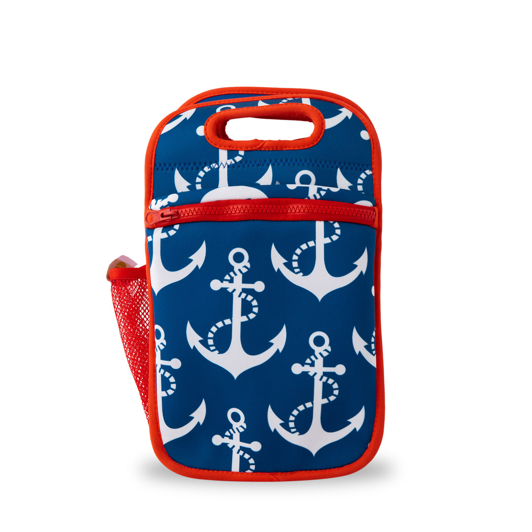 Nudie Rudie Lunch Box Neoprene Lunch Bag - Anchors Away