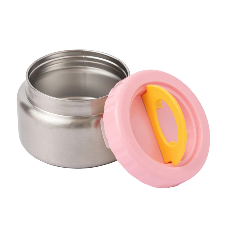 Nudie Rudie Insulated Mini Food Jar - Pink