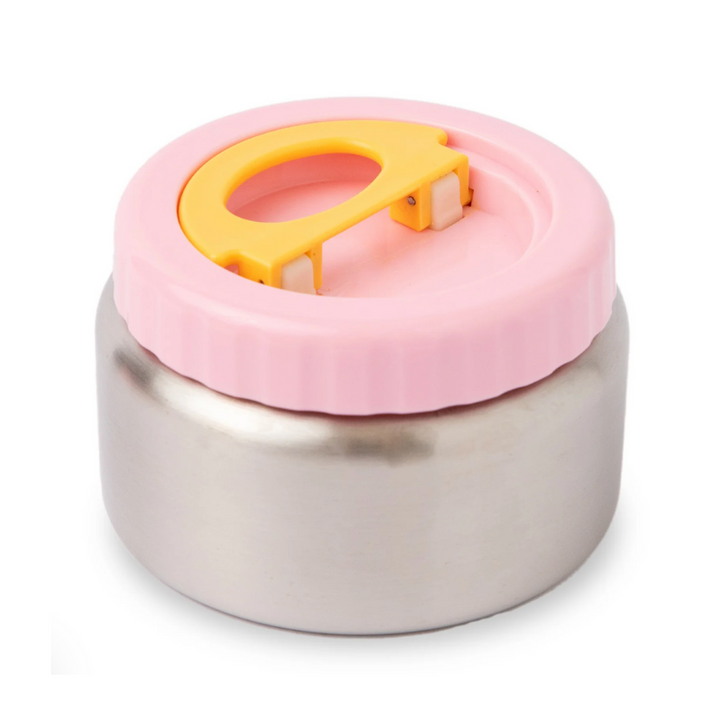 Nudie Rudie Insulated Mini Food Jar - Pink