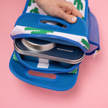 Nudie Rudie Neoprene Lunch Bag - Cool Cactus