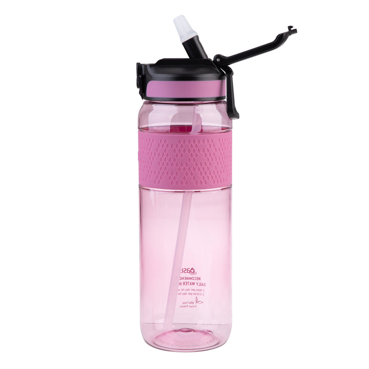 Oasis Tritan Sports Sipper Bottle - 1L - Pink Berry