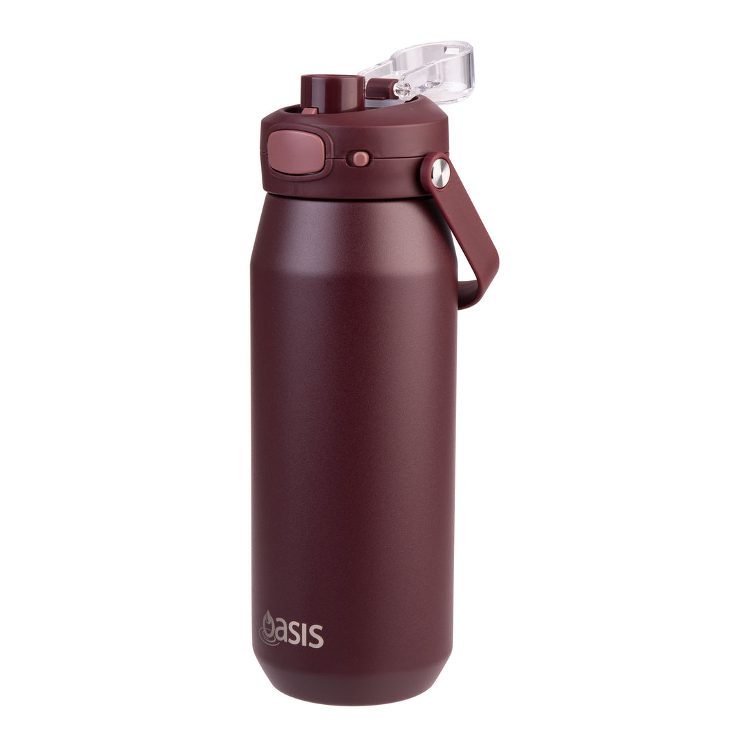 Oasis Capri 750ml Insulated Drink Bottle - Bordeaux