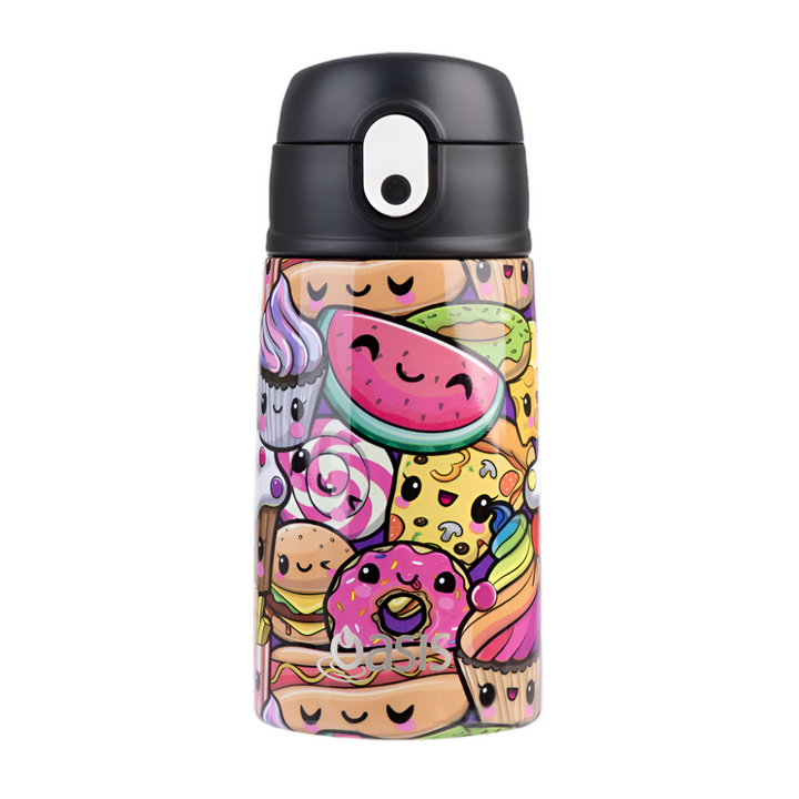 Oasis Insulated Drink Bottle with Sipper - Squishies