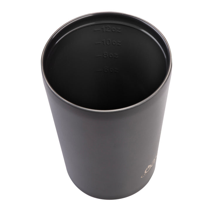Oasis Ceramic Lined Insulated Coffee Cup - Black