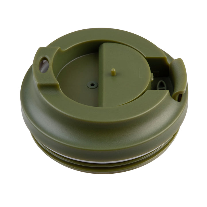 Oasis Ceramic Lined Insulated Coffee Cup - Forest Green