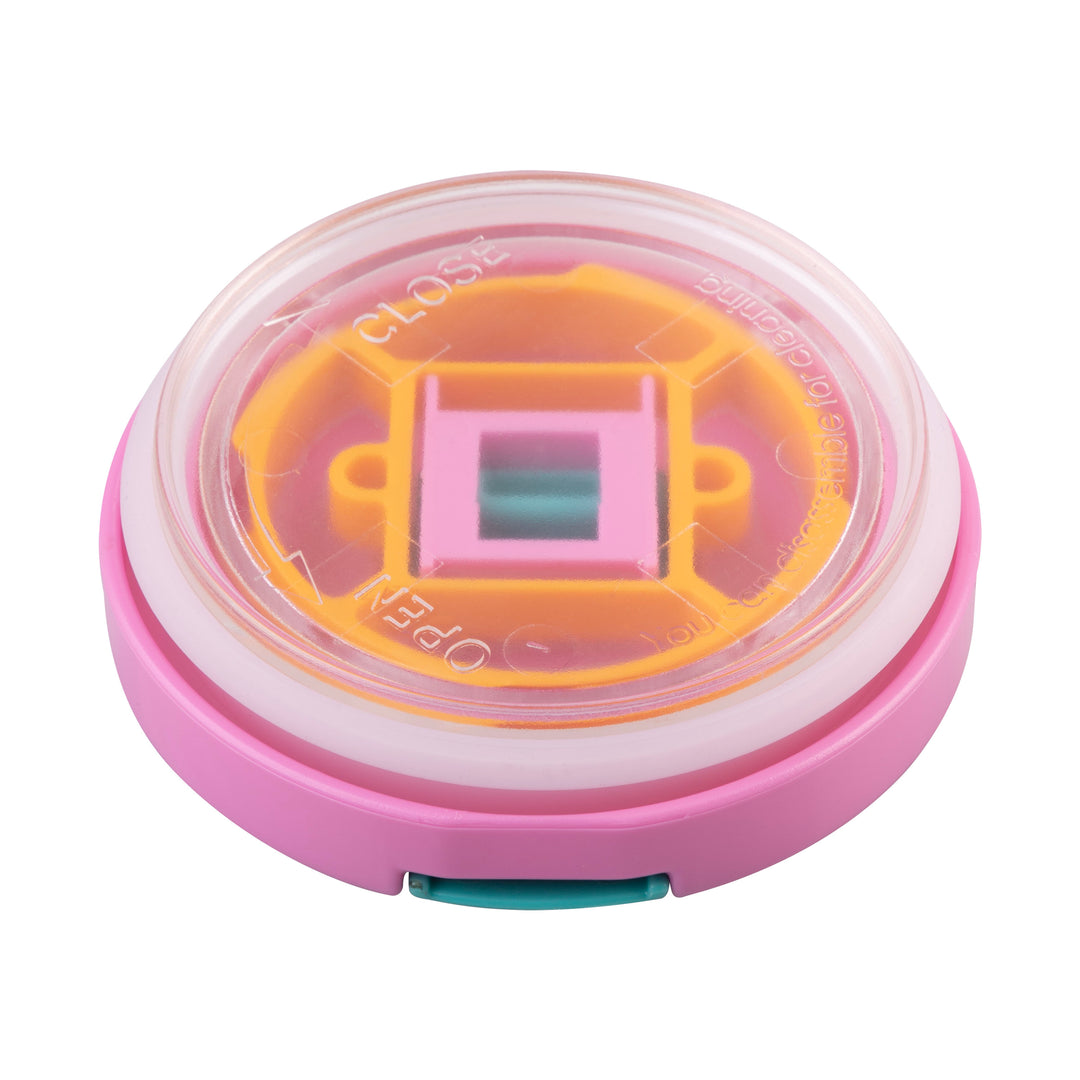 Oasis Insulated Food Jar - Quick Release Lid - 300ml - Purple/Pink